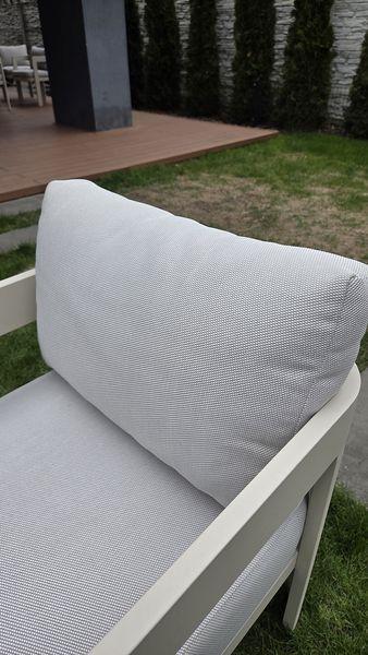 Комплект садових меблів Vetro Mebel Савана ODS-3 білий пісок + кремовий (ODS-3-Savanna-white-sand/cream) 3041727473 фото Комплект садових меблів Vetro Mebel Савана ODS-3 білий пісок + кремовий (ODS-3-Savanna-white-sand/cream) 3041727473 фото