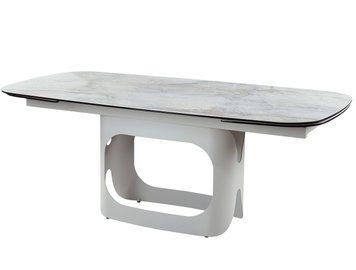 Стіл VetroMebel TML-1310 сільвер рівер + айворі (TML-1310-arno-silver-river/ivory) 2711338394 фото