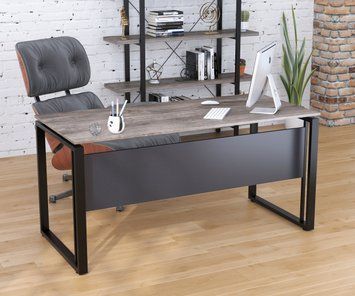 Стіл Loft Design G-160 Стільниця: 18 мм Дуб Палена 1400618123 фото