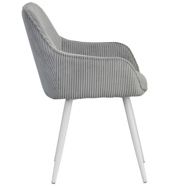 Стул Vetro Mebel M-240 Сивый ножки белые (M-240-hoary/white) 2572660400 фото