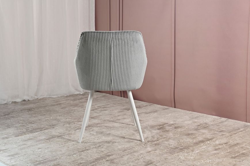 Стул Vetro Mebel M-240 Сивый ножки белые (M-240-hoary/white) 2572660400 фото