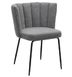 Стул Vetro Mebel М-200 серый+черный (M-200-grey-boucle/black) 2196193748 фото 9