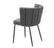 Стул Vetro Mebel М-200 серый+черный (M-200-grey-boucle/black) 2196193748 фото 5