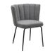 Стул Vetro Mebel М-200 серый+черный (M-200-grey-boucle/black) 2196193748 фото 6