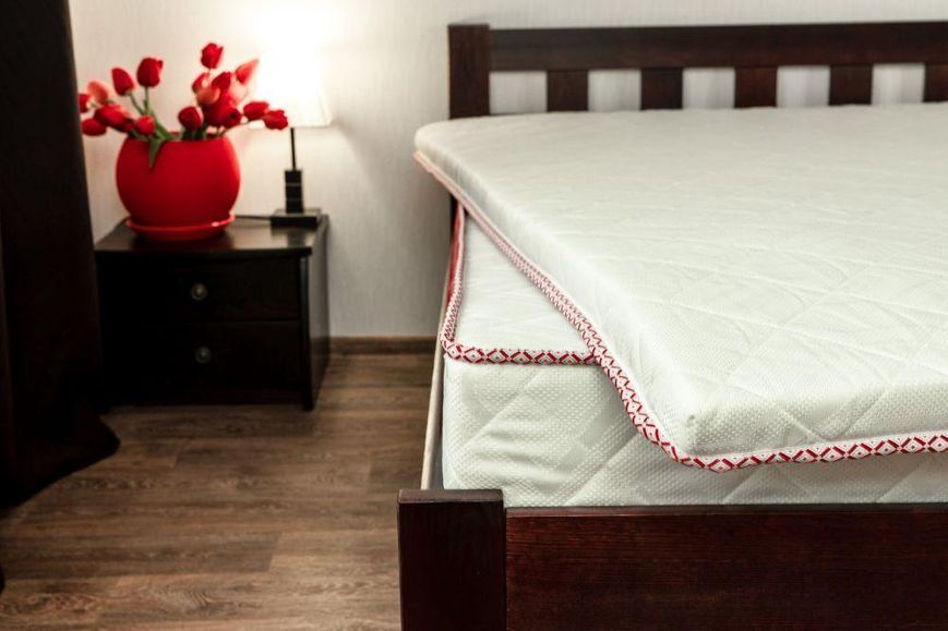 Тонкий матрас-топпер Family Sleep Вышиванка Оберег 90х200 см 1951468084 фото
