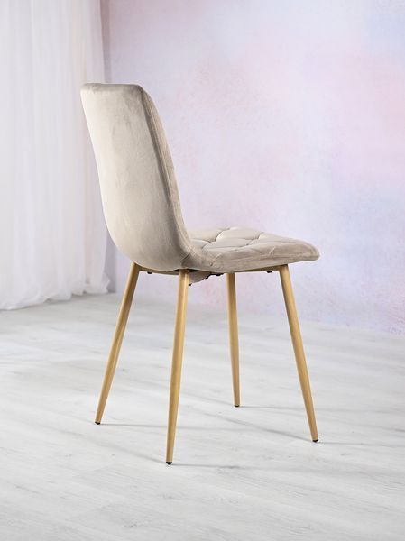 Стілеці обідній Vetro Mebel N-41 Велюр Капучино/Дуб (N-41-cappuccino-velur/oak) 2389258447 фото