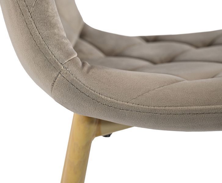 Стілеці обідній Vetro Mebel N-41 Велюр Капучино/Дуб (N-41-cappuccino-velur/oak) 2389258447 фото