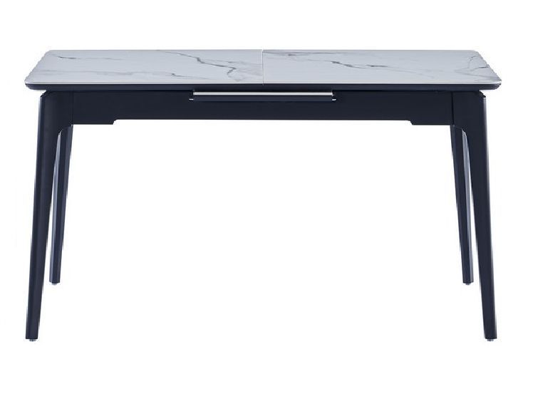 Стіл Vetro Mebel TM-89 каса вайт + чорний (TM-89-casa-white/ black) 1813680543 фото