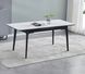 Стіл Vetro Mebel TM-89 каса вайт + чорний (TM-89-casa-white/ black) 1813680543 фото 4