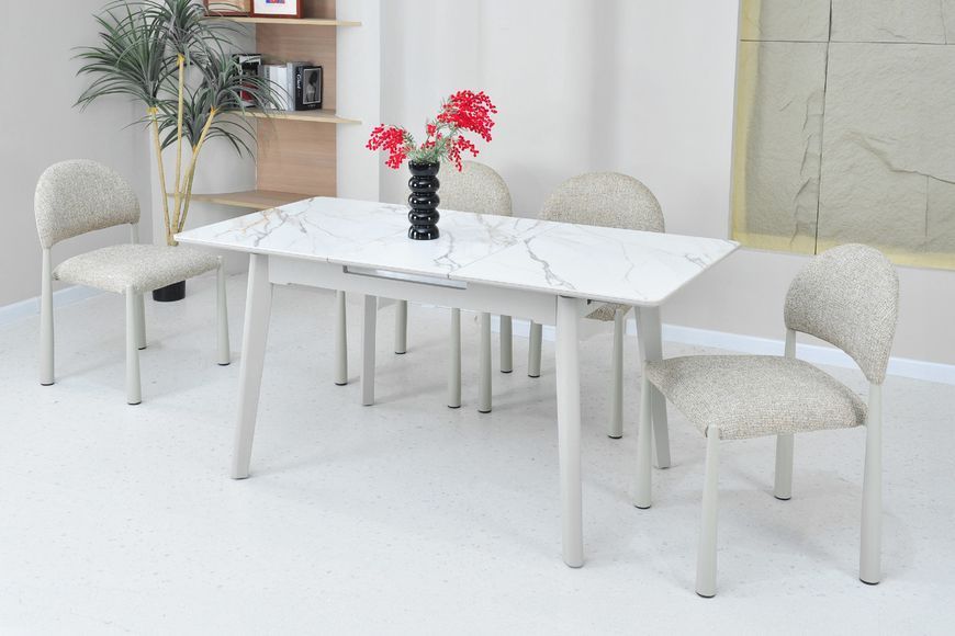 Стул Vetro Mebel M-125 Миндаль ножки кремовые (M-125-migdal/cream) 2578710798 фото