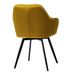 Стілець Vetro Mebel R-63 гірчичний + чорний (R-63-mustard/ black) 1690355822 фото 5