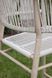 Стул садовый барный Vetro Mebel ODB-10 айвори + белый дуб (ODB-10-Ravello-ivory/white-oak) 3034855814 фото 5