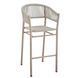 Стул садовый барный Vetro Mebel ODB-10 айвори + белый дуб (ODB-10-Ravello-ivory/white-oak) 3034855814 фото 2