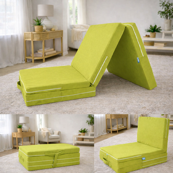 Складаний матрац Family Sleep Transform Flex Fold h-10 см Салатовий 3093160675 фото