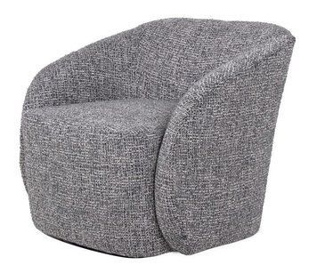 Крісло VetroMebel Tino сірий меланж VetroMebel (Armchair-swivel-tino-grey) 2248533141 фото