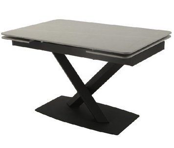 Стіл Vetro Mebel TML-809 айс грей + чорний (TML-809-ice-grey/black) 1485504910 фото