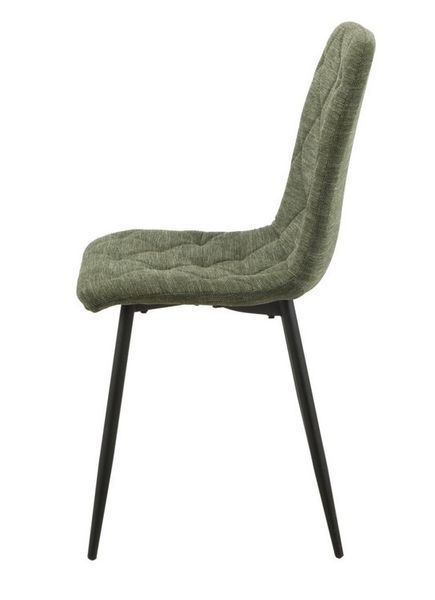 Стул Vetro Mebel N-41 оливка+черный (N-41-rogozhka-oliva/ black) 1805243698 фото