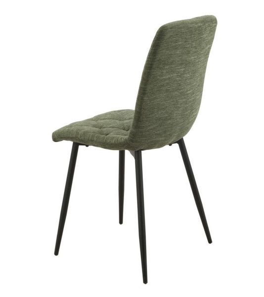 Стул Vetro Mebel N-41 оливка+черный (N-41-rogozhka-oliva/ black) 1805243698 фото