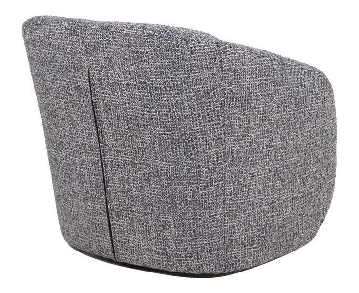 Крісло VetroMebel Tino сірий меланж VetroMebel (Armchair-swivel-tino-grey) 2248533141 фото