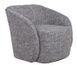 Крісло VetroMebel Tino сірий меланж VetroMebel (Armchair-swivel-tino-grey) 2248533141 фото 2