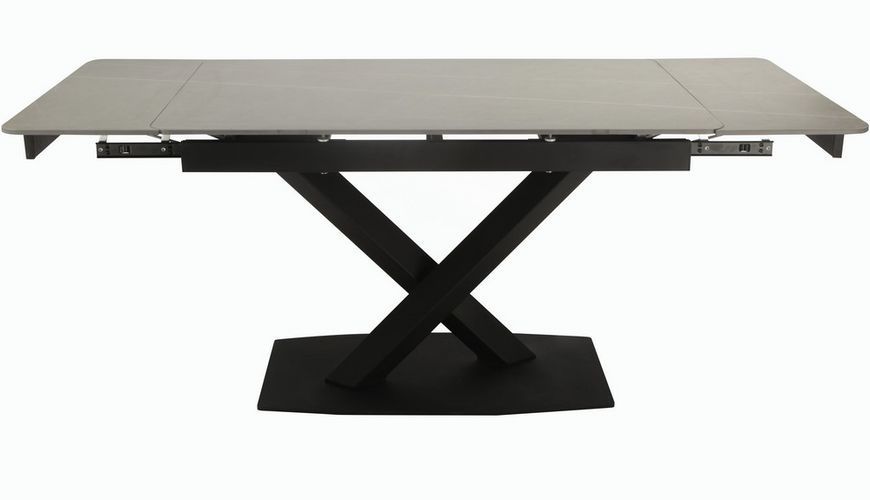 Стол Vetro Mebel TML-809 айс грей+черный (TML-809-ice-grey/black) 1485504910 фото