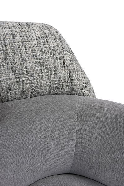 Стілець Vetro Mebel R-165 поворотний Прованс ніжки білі (R-165-provence-chenille/white) 2564578592 фото