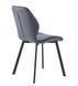 Стілець Vetro Mebel N-54 темно-сірий + чорний (N-54-dark-grey-velur/black) 2141288022 фото 7