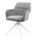 Стілець Vetro Mebel R-165 поворотний Прованс ніжки білі (R-165-provence-chenille/white) 2564578592 фото 1