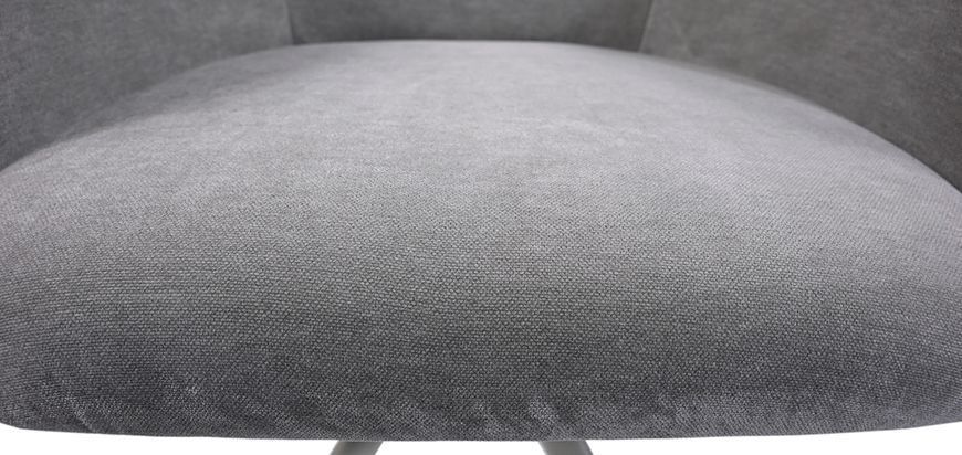 Стілець Vetro Mebel R-165 поворотний Прованс ніжки білі (R-165-provence-chenille/white) 2564578592 фото