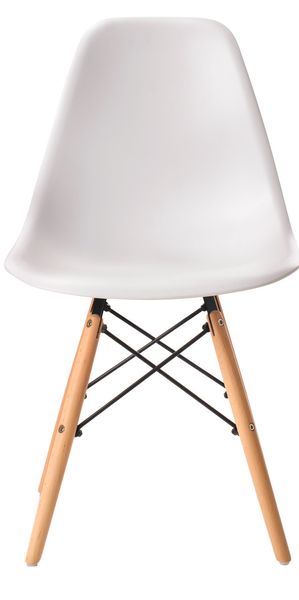 Стілець Vetro Mebel M-05EAMES CHAIR білий (M-05-white) 1693374862 фото