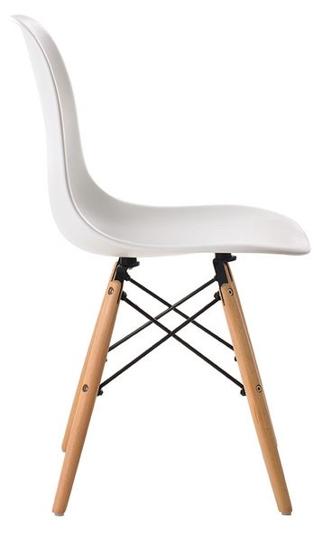 Стул Vetro Mebel M-05EAMES CHAIR белый (M-05-white) 1693374862 фото