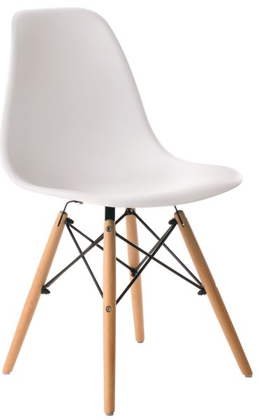 Стул Vetro Mebel M-05EAMES CHAIR белый (M-05-white) 1693374862 фото