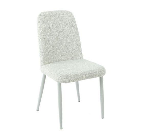 Стул Vetro Mebel N-44 натуральный+серый (N-44-natural-boucle/ grey) 1914481112 фото