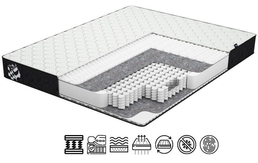 Ортопедический матрас Family Sleep Chess King 140х200 см 2770263558 фото