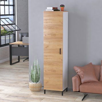 Шкаф распашной Loft Design LT-450-1900 Белый/Дуб Крафт золото 17507880491 фото