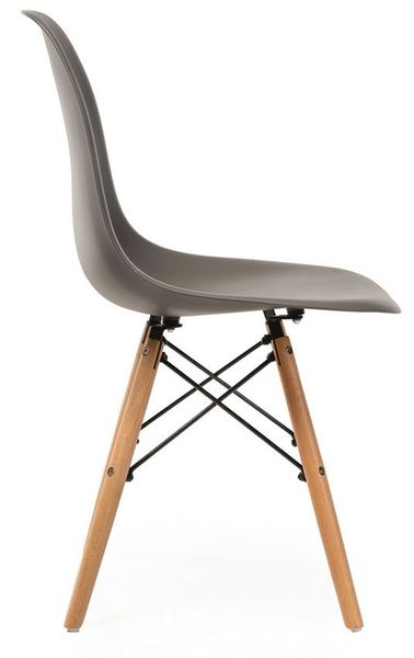 Стул Vetro Mebel M-05EAMES CHAIR серый (M-05-grey) 1693372825 фото