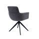 Стілець VetroMebel R-185 антрацит + чорний (R-185-dark-grey-boucle/black) 2752398820 фото 5