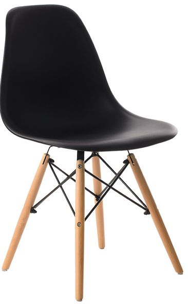 Стул Vetro Mebel M-05EAMES CHAIR черный (M-05-black) 1693374107 фото