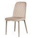 Стул Vetro Mebel N-44 капучино + капучино (N-44-cappuccino-velur/ cappuccino) 1914484484 фото 1