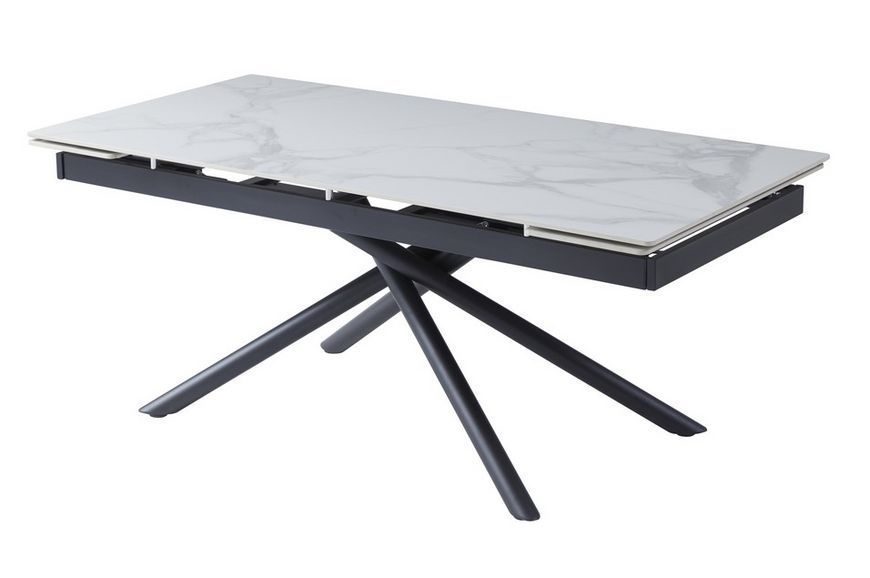 Стол Vetro Mebel TML-819 вайт клауд+черный (TML-819-white-cloud) 1884209333 фото