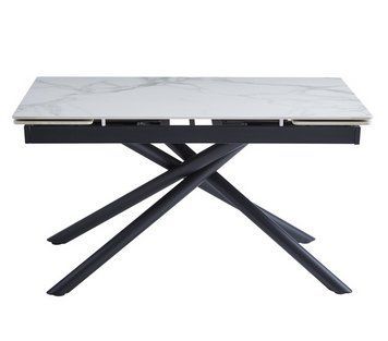 Стіл Vetro Mebel TML-819-1 вайт клауд + чорний (TML-819-1-white-cloud) 1884213885 фото