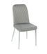 Стул Vetro Mebel N-44 серый+серый (N-44-grey-velur/ grey) 1914488881 фото 5