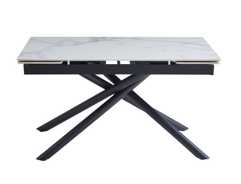 Стол Vetro Mebel TML-819-1 вайт клауд+черный (TML-819-1-white-cloud) 1884213885 фото