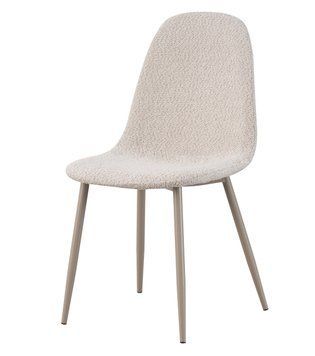 Стул Vetro Mebel N-160 Крем-брюле букле (N-160-creme-boucle/cappuc) 2324438419 фото