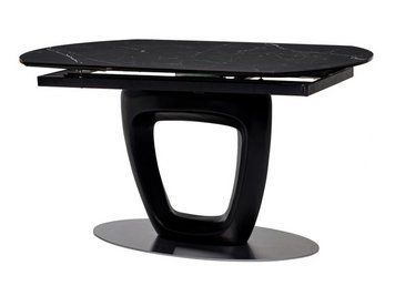 Стіл Vetro Mebel TML-825 неро маркіна + чорний (TML-825-nero-markina) 1900995594 фото