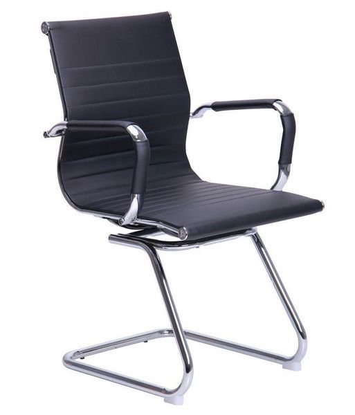 Крісло на полозах AMF Slim CF (XH-632C) Чорне (513265) 1767649645 фото