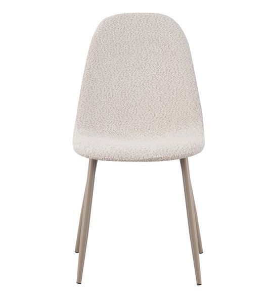 Стілець Vetro Mebel N-160 Крем-брюле букле (N-160-creme-boucle/cappuc) 2324438419 фото