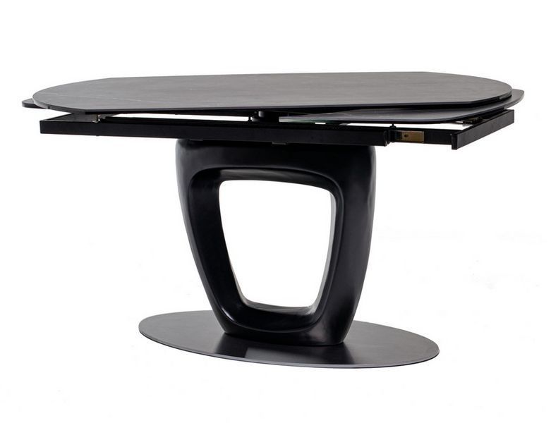 Стіл Vetro Mebel TML-825 неро маркіна + чорний (TML-825-nero-markina) 1900995594 фото
