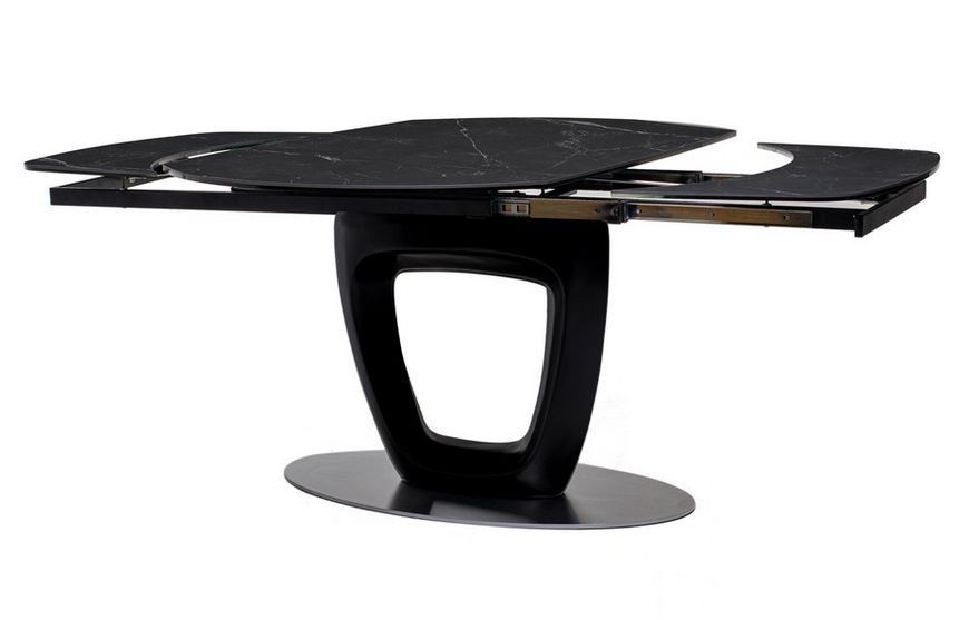 Стіл Vetro Mebel TML-825 неро маркіна + чорний (TML-825-nero-markina) 1900995594 фото