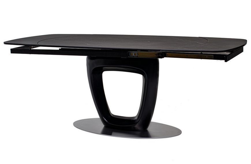 Стіл Vetro Mebel TML-825 неро маркіна + чорний (TML-825-nero-markina) 1900995594 фото